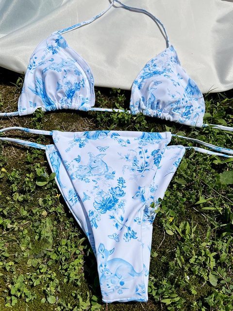 Floral Summer Bikini Set