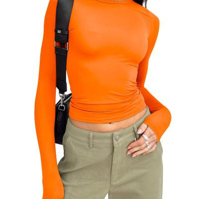 Slim Long-sleeved  Tops