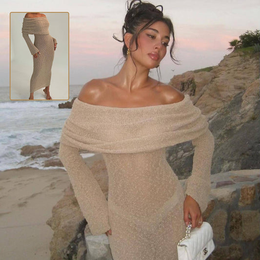 New   Long-sleeved Dress