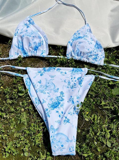 Floral  Summer Bikini Set
