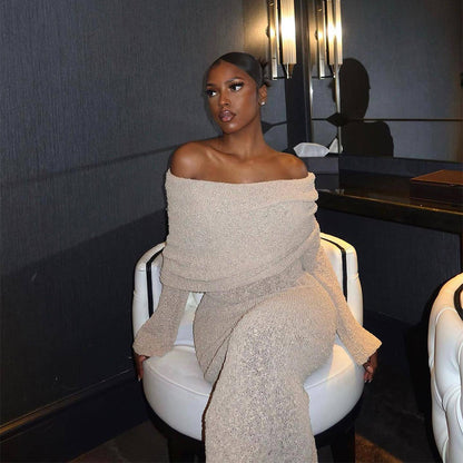 New   Long-sleeved Dress