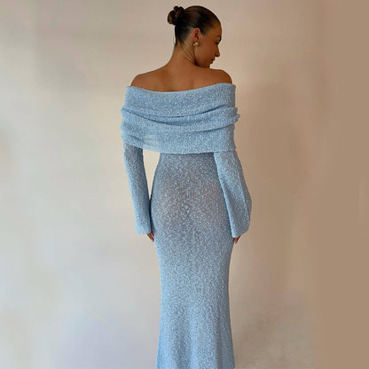 New   Long-sleeved Dress