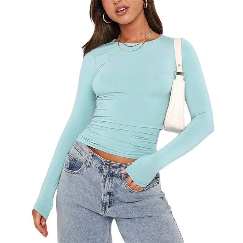 Slim Long-sleeved  Tops